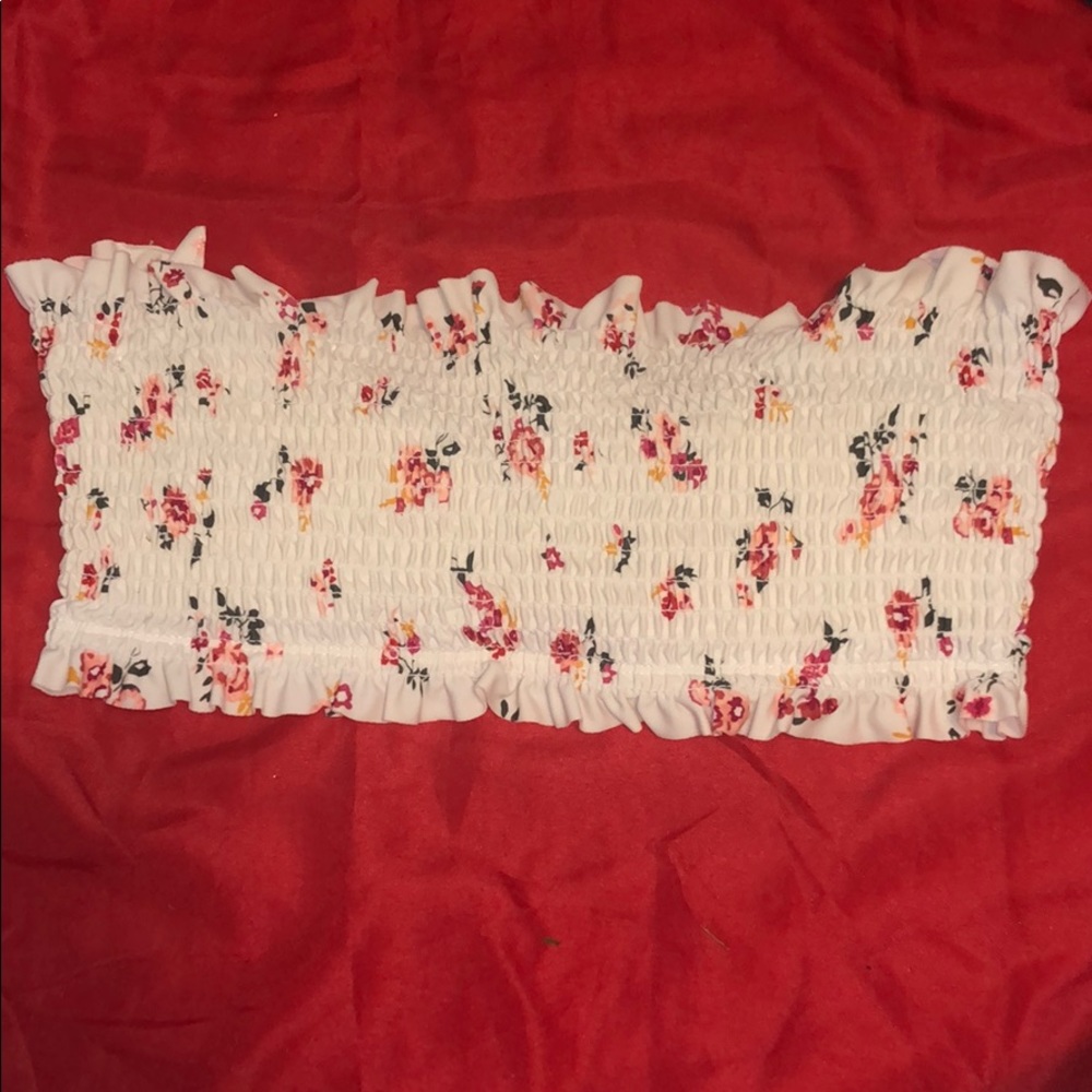 Bathing suit strapless top